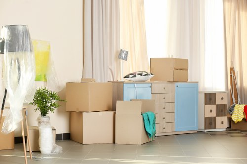 Professional removals team planning a move in Arkley