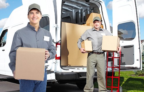 Business inventory stored using Arkley mobile self storage