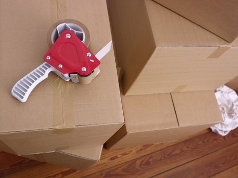 Office and business packing services in Arkley with labelled cartons and equipment